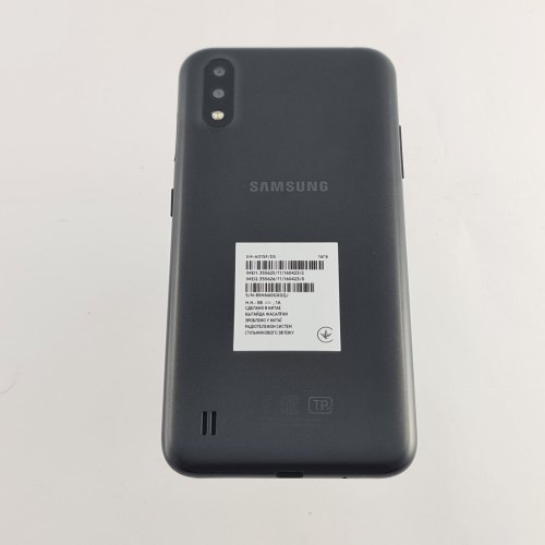 Смартфон Samsung Galaxy A01 (A015F) 16Gb Black (SM-A015FZKDSEK) USED **