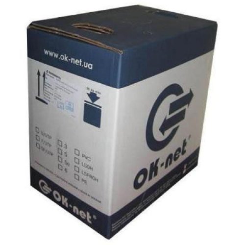 Кабель мережевий Одескабель КПВонг-HFЭ-ВП (200) 4*2*0,51 (F/UTP-cat.5E LSOH) 305 м