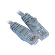 Патч-корд Gear СAT5E UTP 24 AWG 1м, сірий