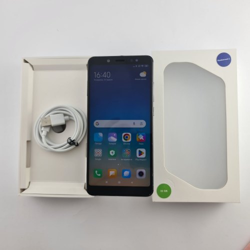 Смартфон Xiaomi Redmi Note 5 3/32Gb Black USED **