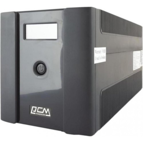 ДБЖ Powercom RPT-1500AP, 900 Вт, 4 х EURO (Schuko), AVR, LCD, USB