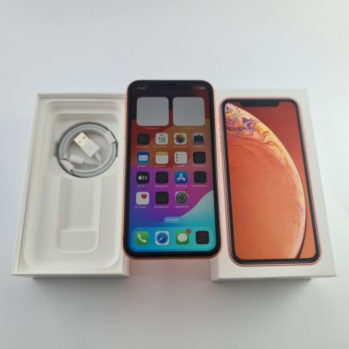 Смартфон iPhone XR 128GB Coral, Model A2105 USED **