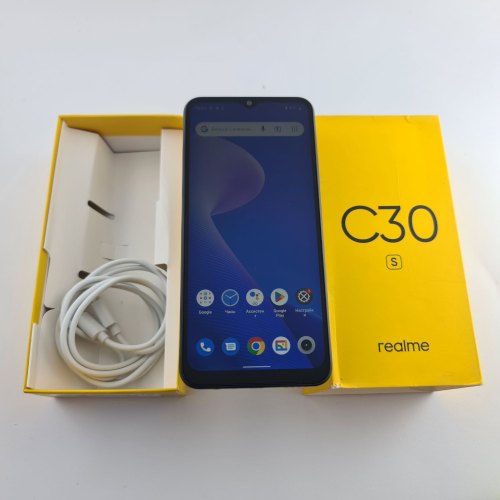Смартфон Smartphone REALME C30s 2 GB/32 GB Stripe Black USED **