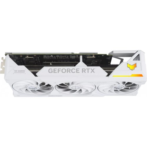 Відеокарта ASUS PCI-Ex GeForce RTX 4070 Ti SUPER TUF Gaming BTF White OC Edition 16GB GDDR6X (256bit) (2670/21000) (2 x HDMI, 3 x DisplayPort) (TUF-RT