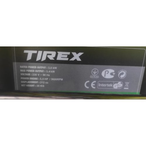 Генератор бензиновий інвенторний Tirex TRGG34 3.0 кВ