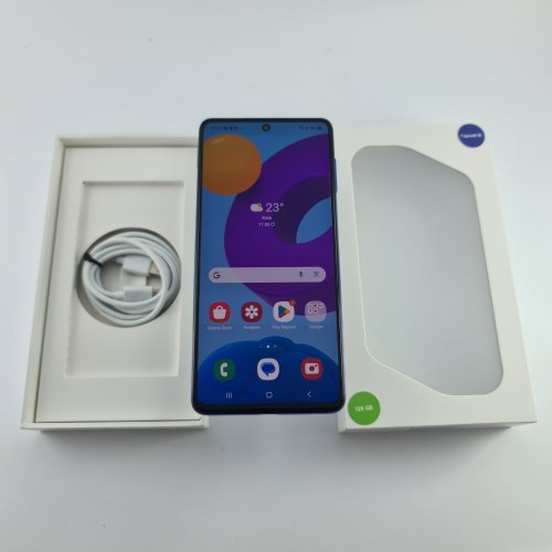 Смартфон Samsung Galaxy M52 5G (M526B) 128Gb Light Blue (SM-M526BLBHSEK) USED **