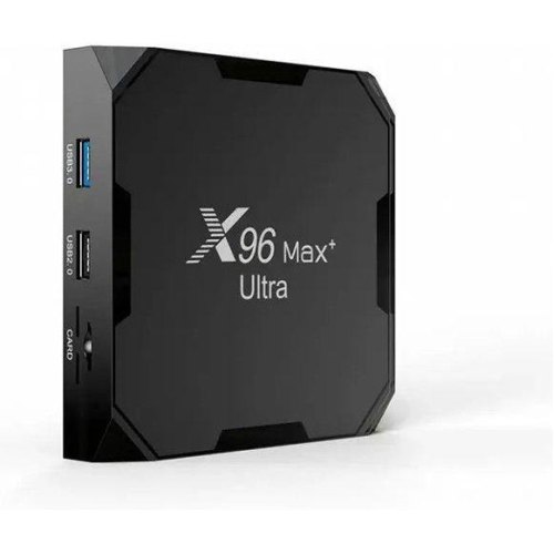 HD медіаплеєр X96 MAX+ Ultra Android TV (905x4/4GB/64GB)