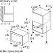 Вбудована мікрохвильова піч Bosch BEL623MD3