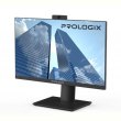 Моноблок Prologix PLQ61024 (PLQ61024.I121.8.S3.WP11.3179) 23.8/Intel Core i3-12100/8/256/Intel UHD Graphics 730/Windows 11 Pro/Wi-Fi/Bluetooth/чорний