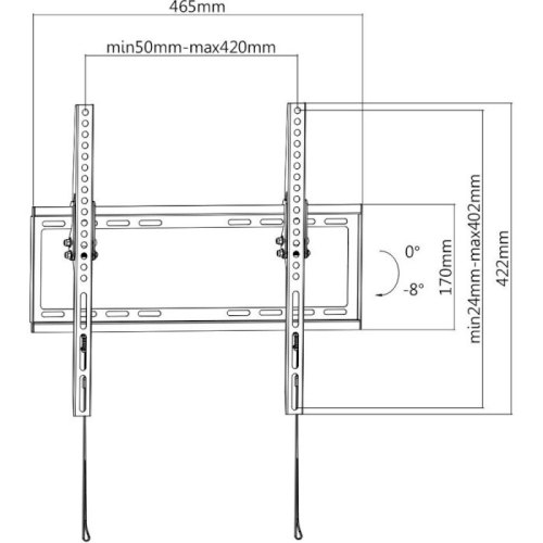 Кронштейн Satelit 32-55TILT400 (VESA400х400)