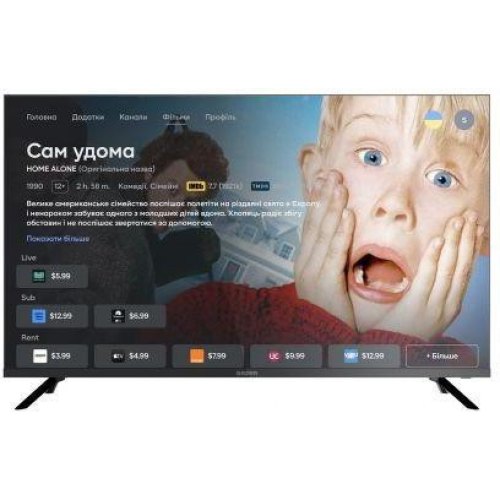 Телевiзор Gazer TV43-FN1