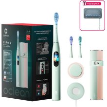 Розумна зубна електрощітка Oclean X Ultra Set Green (OLED) (6970810553505)