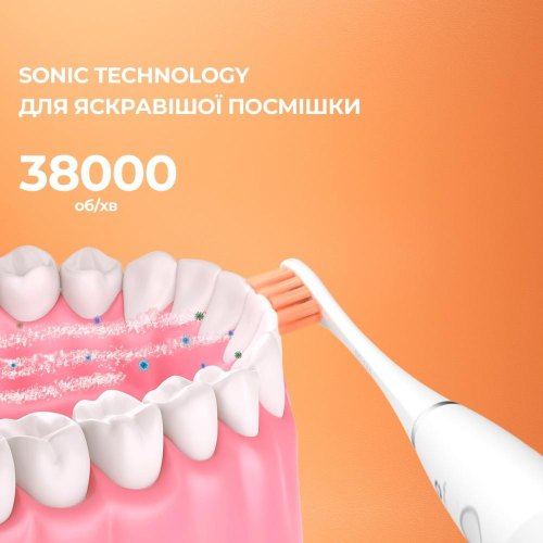 Зубна електрощітка Oclean Flow Sonic Electric Toothbrush White (6970810551877)