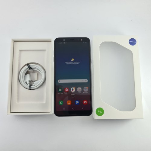 Смартфон Samsung Galaxy A6+ 2018 (A605F) 32Gb Black (SM-A605FZKNSEK) USED **
