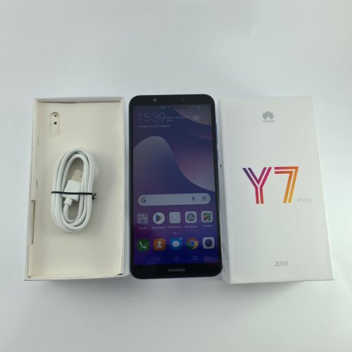 Смартфон Huawei Y7 Prime 2018 3/32Gb Blue (LDN-L21) USED **