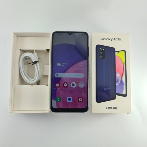 Смартфон Samsung Galaxy A03s (A037F) 64Gb Blue (SM-A037FZBGSEK) USED **