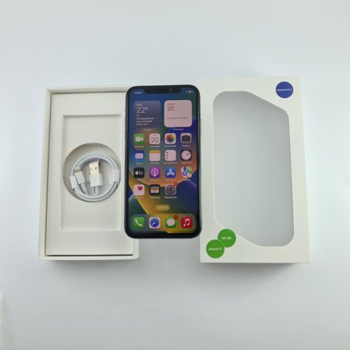 Смартфон iPhone X 64GB Space Gray, Model 1901 USED **