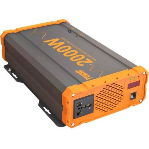 Автомобільний інвертор PowMr POW-HV1.2K-12V 12V 220V 1200W