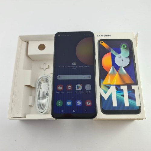 Смартфон Samsung Galaxy M11 (M115F) 32Gb Black (SM-M115FZKNSEK) USED **