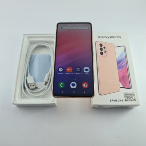 Смартфон Samsung Galaxy A53 (A536E) 128Gb Peach (SM-A536EZODSEK) USED **
