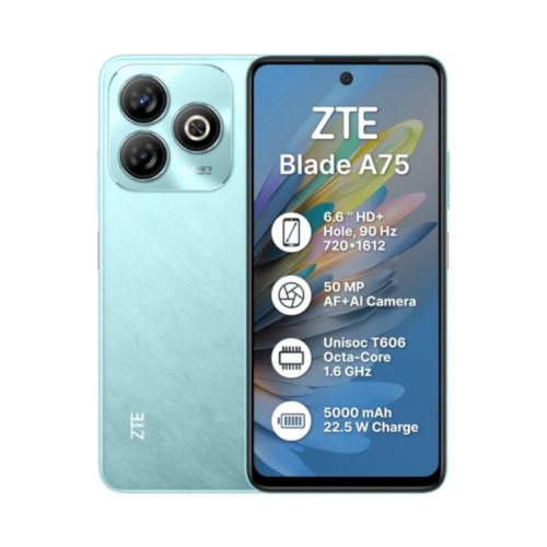 Смартфон ZTE Blade A75 4/128GB Green