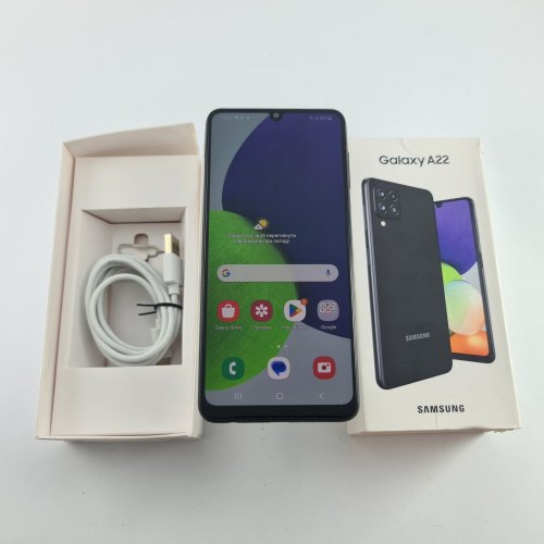 Смартфон Samsung Galaxy A22 (A225F) 128Gb Black (SM-A225FZKGSEK) USED **
