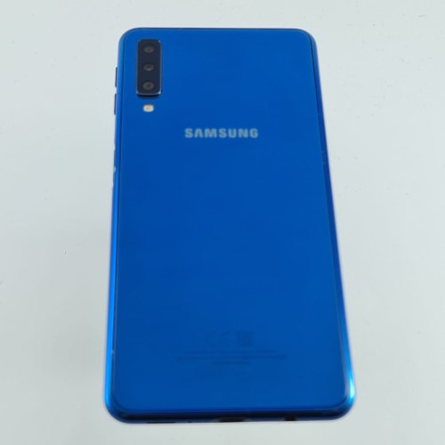 Смартфон Samsung Galaxy A7 2018 (A750F) 64Gb Blue (SM-A750FZBUSEK) USED **