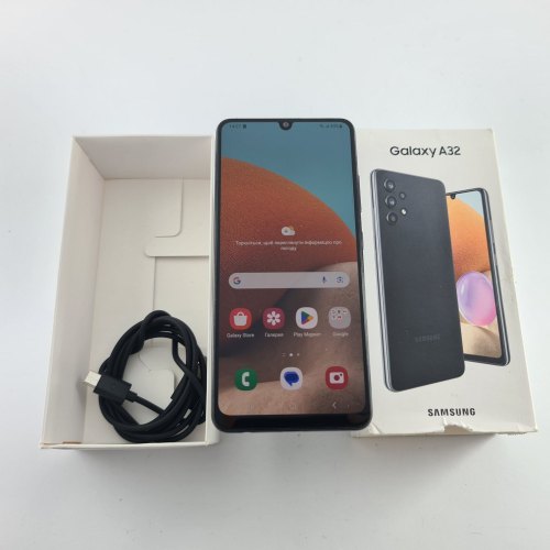 Смартфон Samsung Galaxy A32 (A325F) 64Gb Black (SM-A325FZKDSEK) USED **