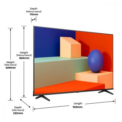 Телевізор Hisense 43A6K