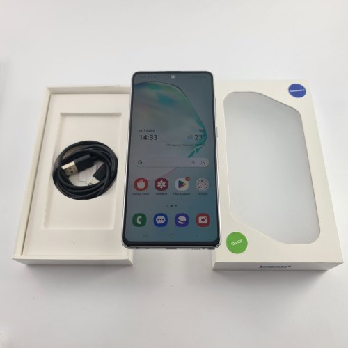 Смартфон Samsung Galaxy Note 10 Lite (N770F) 128Gb Silver (SM-N770FZSDSEK) USED **
