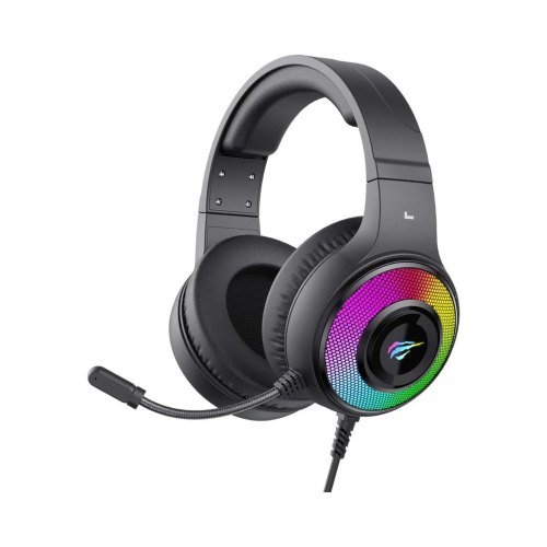 Гарнітура ігрова дротова, HAVIT HV-H2042d RGB black (28049)