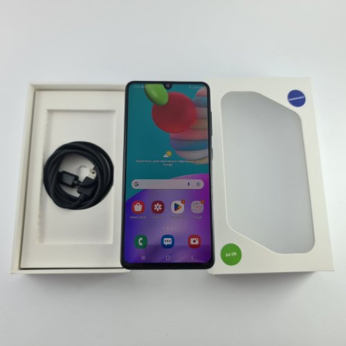 Смартфон Samsung Galaxy A41 (A415F) 64Gb Black (SM-A415FZKDSEK) USED **
