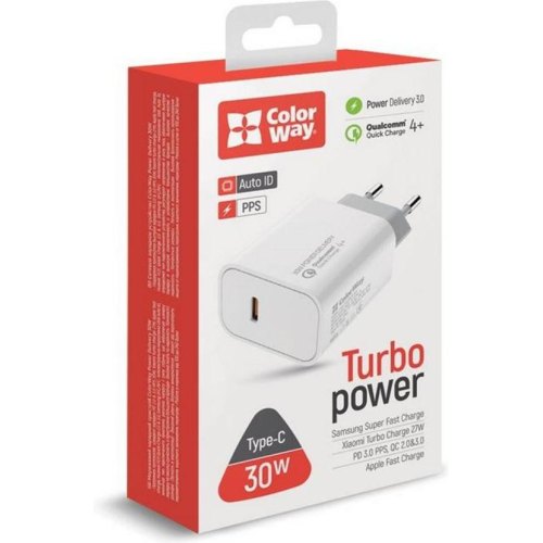 МЗП Colorway Power Delivery Port PPS USB Type-C (30W)