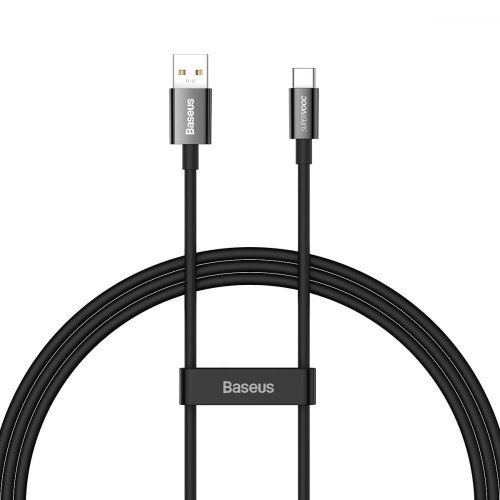 Кабель Baseus Superior Series (SUPERVOOC) Fast Charging Data USB for Type-C 65W 1.0m Black