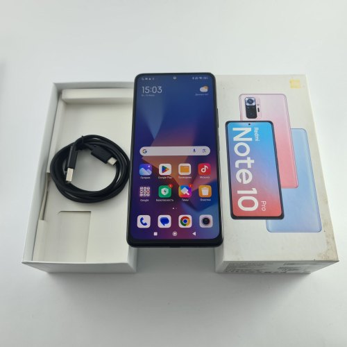 Смартфон Xiaomi Redmi Note 10 Pro 6/128Gb Onyx Gray USED **