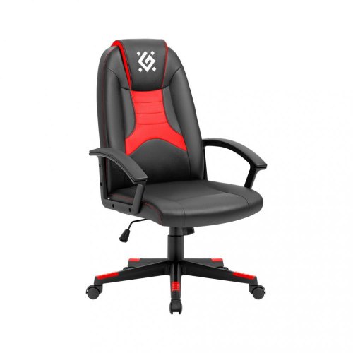 Крісло ігрове Defender Shark поліуретан, Клас 3, Black/Red