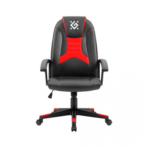 Крісло ігрове Defender Shark поліуретан, Клас 3, Black/Red