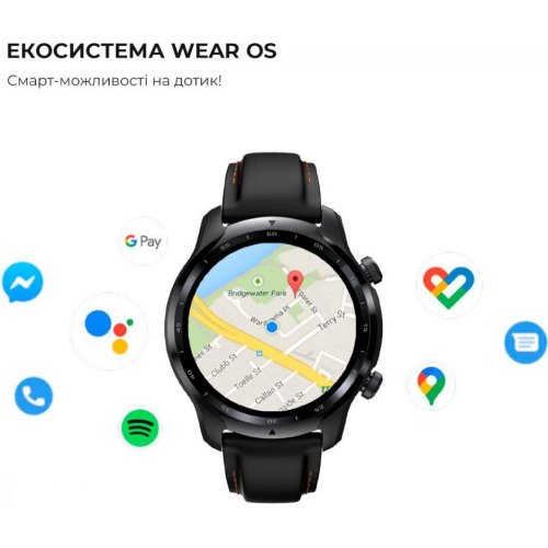 Смарт-годинник Mobvoi TicWatch Pro 3 Ultra GPS (WH12018) Shadow Black