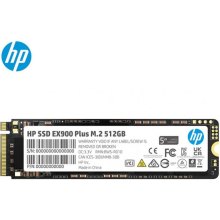 Накопичувач SSD M.2 2280 512Gb HP EX900 Plus 3D NAND, Retail