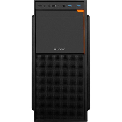 Корпус без БЖ, LogicConcept J23 BLACK ATX