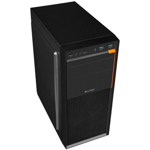 Корпус без БЖ, LogicConcept J23 BLACK ATX