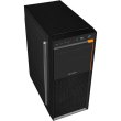 Корпус без БЖ, LogicConcept J23 BLACK ATX