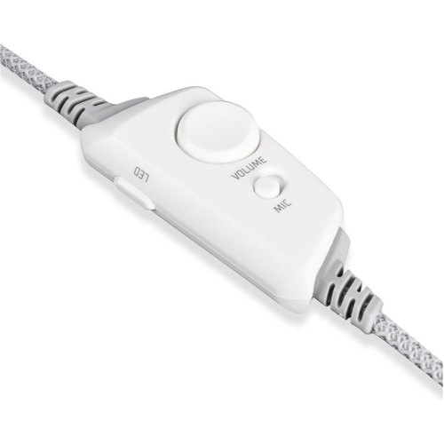 Гарнітура дротова, Modecom Volcano RGB Prometheus 7.1 White USB