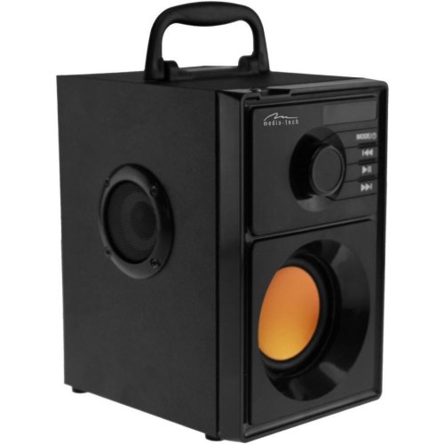 Акустична система 1.0 Media-Tech 15W, Bluetooth/FM/AUX/SD/USB чорна
