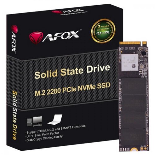Накопичувач SSD M.2 2280 512Gb AFox ME300 3D QLC NAND, Retail