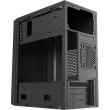 Корпус з БЖ, Casecom GN-1714 450W-120mm USB 3.0 mATX, Black