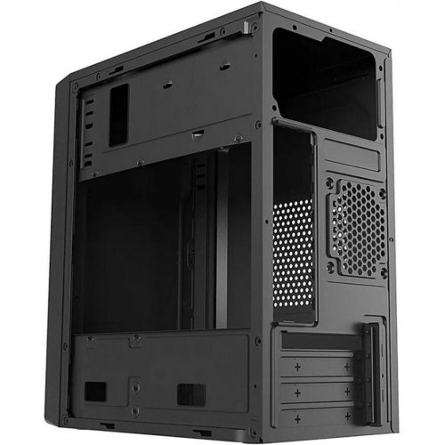 Корпус з БЖ, Casecom GN-1714 450W-120mm USB 3.0 mATX, Black