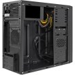 Корпус з БЖ, Casecom GN-1714 450W-120mm USB 3.0 mATX, Black