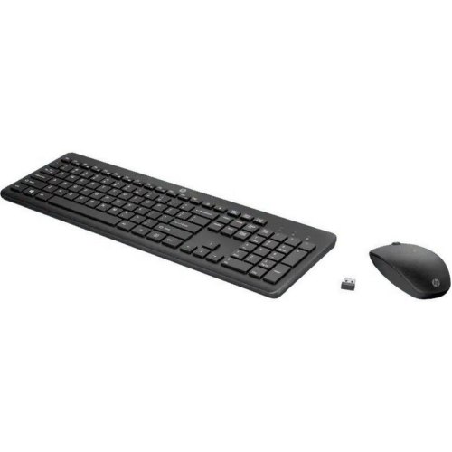Комплект бездротовий (клавіатура+мишка) НР 230 WL Black