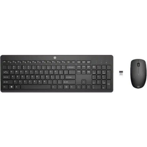 Комплект бездротовий (клавіатура+мишка) НР 230 WL Black